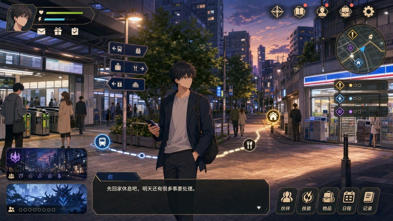 枫酱想回家 攻略要点 演示图 3